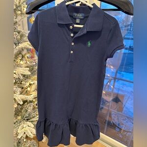 Ralph Lauren navy blue polo dress.